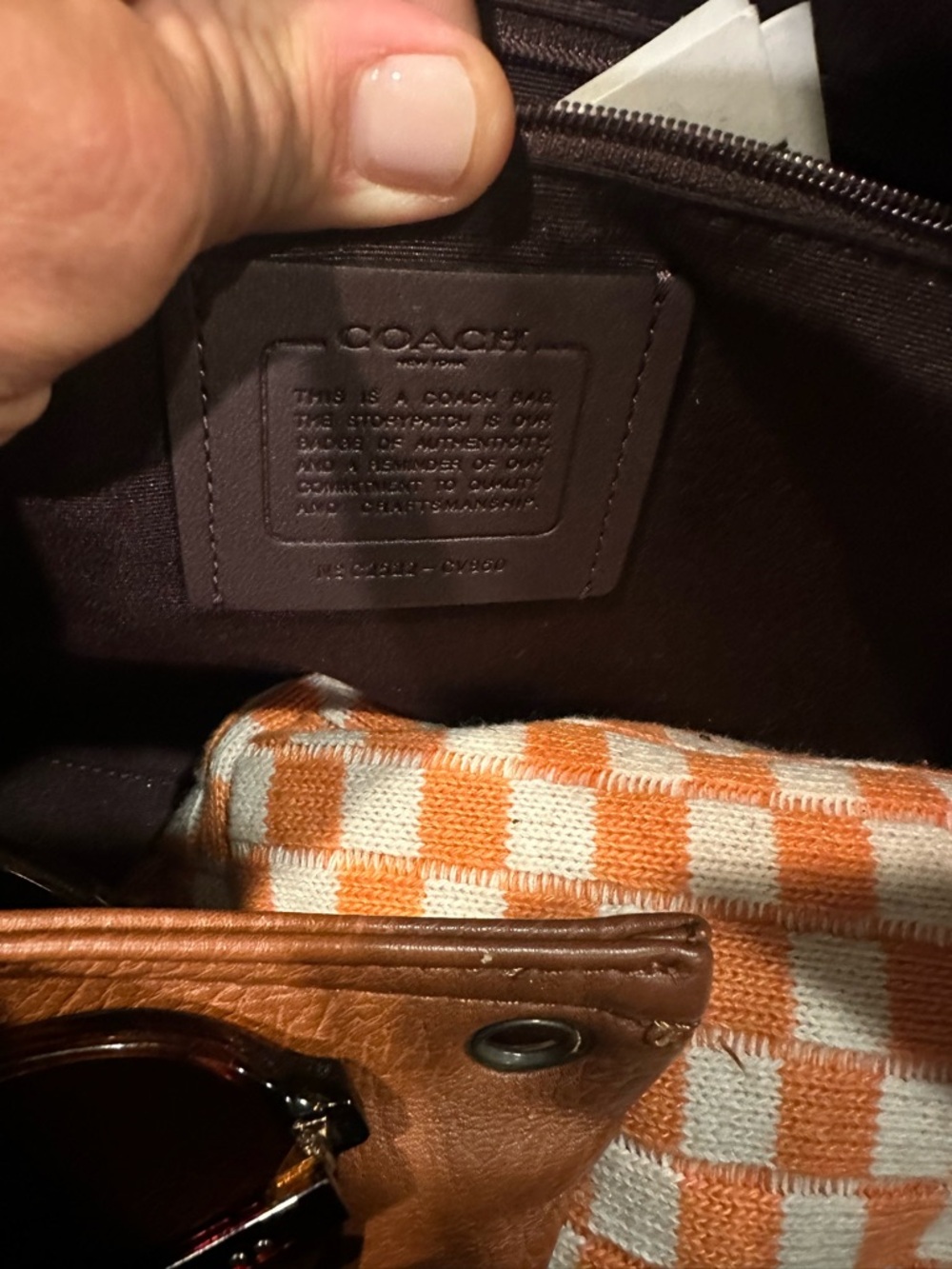 Coach Large Rowan Satchel. - Picture 5 of 6